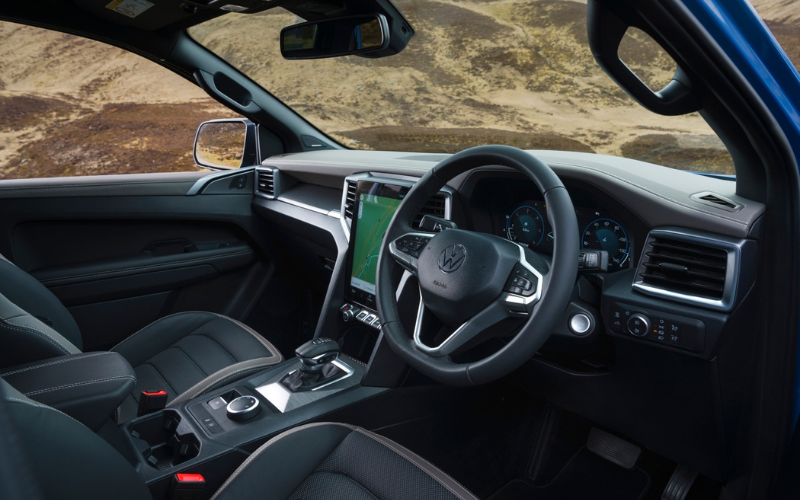 Volkswagen Amarok interior front cabin