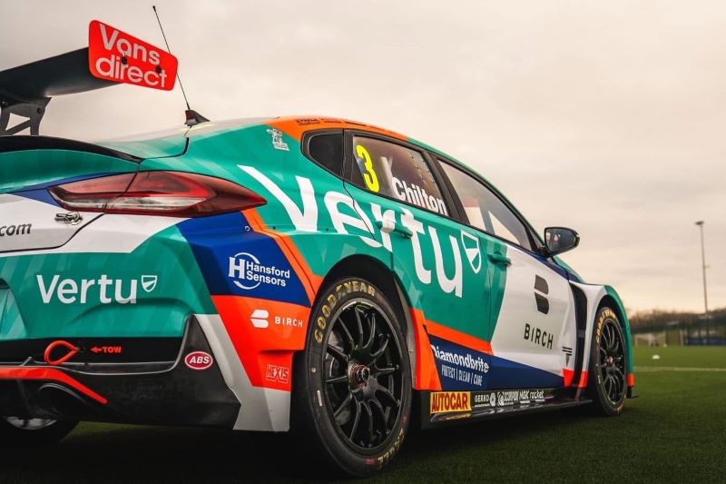 Vansdirect Continues Team Vertu Support For 2025 BTCC Season