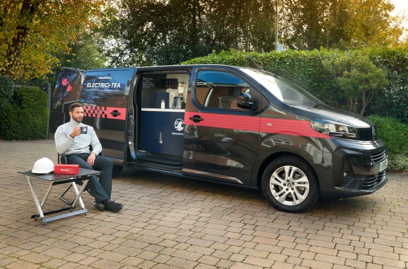 Vauxhall Vivaro Electrici-TEA is the Perfect Van for the Perfect Brew