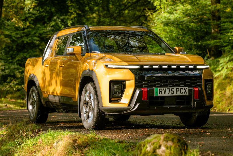 KGM Musso EV Electric Pick-Up Truck Confirmed for UK